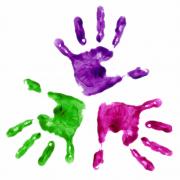 Community hand print